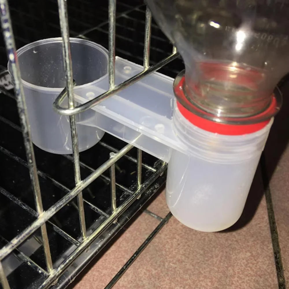 Plastic Practical for Bird Bird Feeder Water Drinker Cup Feedee Drinking Bowl Pigeons Parrot Bird Feeders