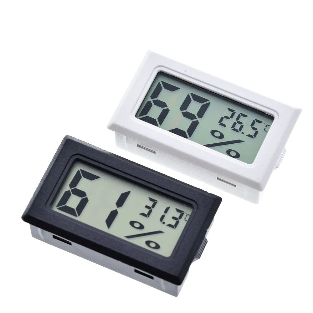 LCD Digital Thermometer Hygrometer Probe Fridge Freezer Thermometer Thermograph for Refrigerator Temperature Control -50~110 C